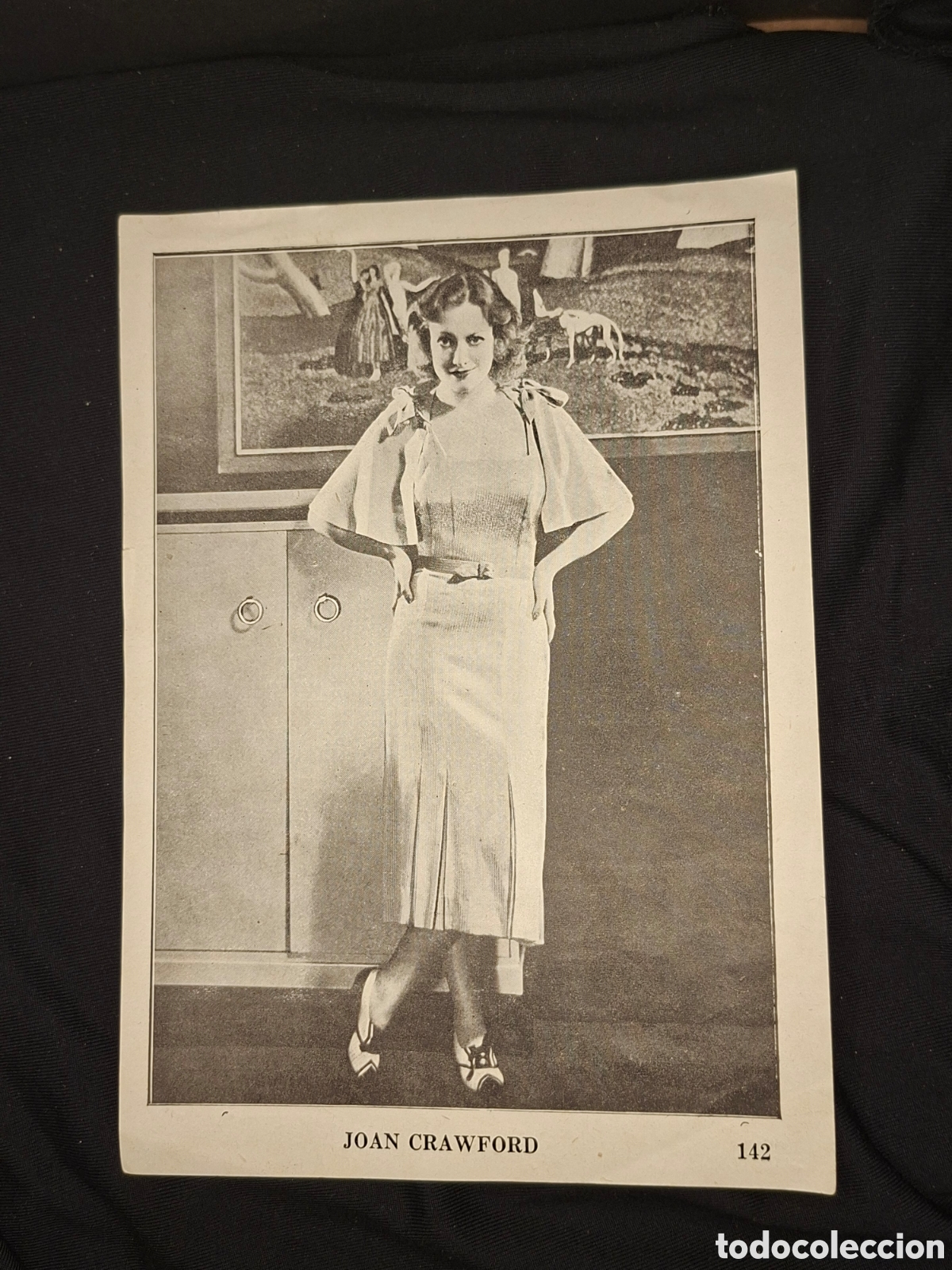 Cinema: Lamina de JOAN CRAWFORD..16,5 x12,5cm / CITC1