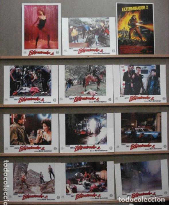 Cinema: AFU65 EL EXTERMINADOR 2 ROBERT GINTY TERROR SET COMPLETO 12 FOTOCROMOS ORIGINAL ESTRENO