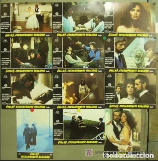Cinema: AFU69 ELLA ESCALOFRIANTE REALIDAD JACLYN SMITH TERROR SET COMPLETO 12 FOTOCROMOS ORIGINAL ESTRENO h1