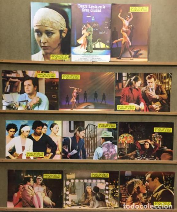Cinema: AFU72 DANZA LENTA EN LA GRAN CIUDAD PAUL SORVINO SET COMPLETO 12 FOTOCROMOS ORIG ESTRENO h1