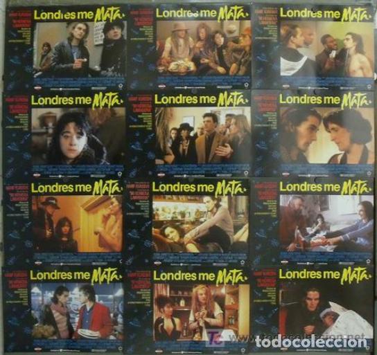 Cine: AFU75 LONDRES ME MATA HANIF KUREISHI SET COMPLETO 12 FOTOCROMOS ORIGINAL ESTRENO h1