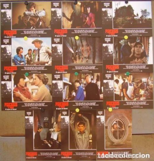 Cine: AFU78 PSICOSIS 2 ANTHONY PERKINS SET COMPLETO 12 FOTOCROMOS ORIGINAL ESTRENO h2