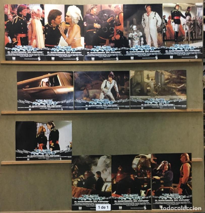 Cinema: AFU82 BUCK ROGERS EL AVENTURERO DEL ESPACIO SERIE TV SCIFI SET 12 FOTOCROMOS ORIGINAL ESTRENO h2