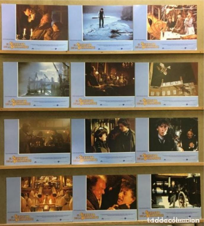 Cinema: AFU89 SHERLOCK HOLMES EL SECRETO DE LA PIRAMIDE SPIELBERG SET 12 FOTOCROMOS ORIGINAL ESTRENO h2