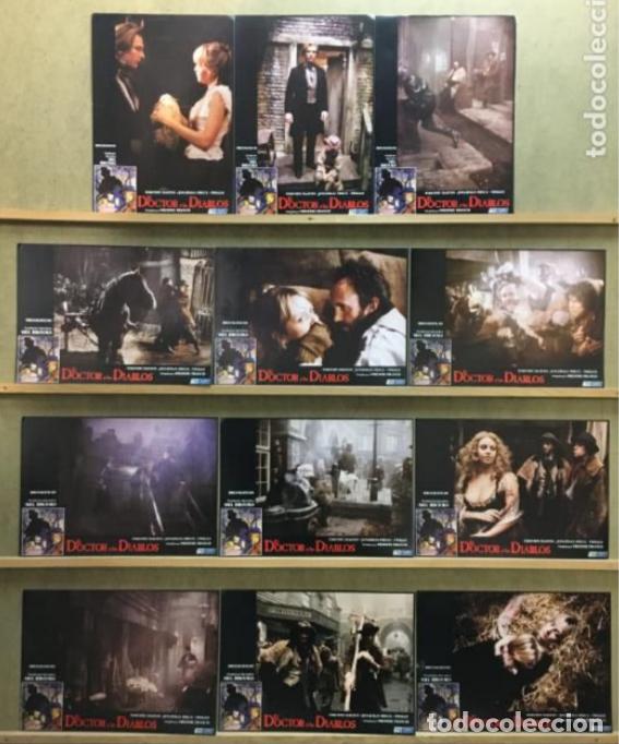 Cinema: AFV02 EL DOCTOR Y LOS DIABLOS FREDDIE FRANCIS DALTON TERROR SET 12 FOTOCROMOS ORIGINAL ESTRENO h1