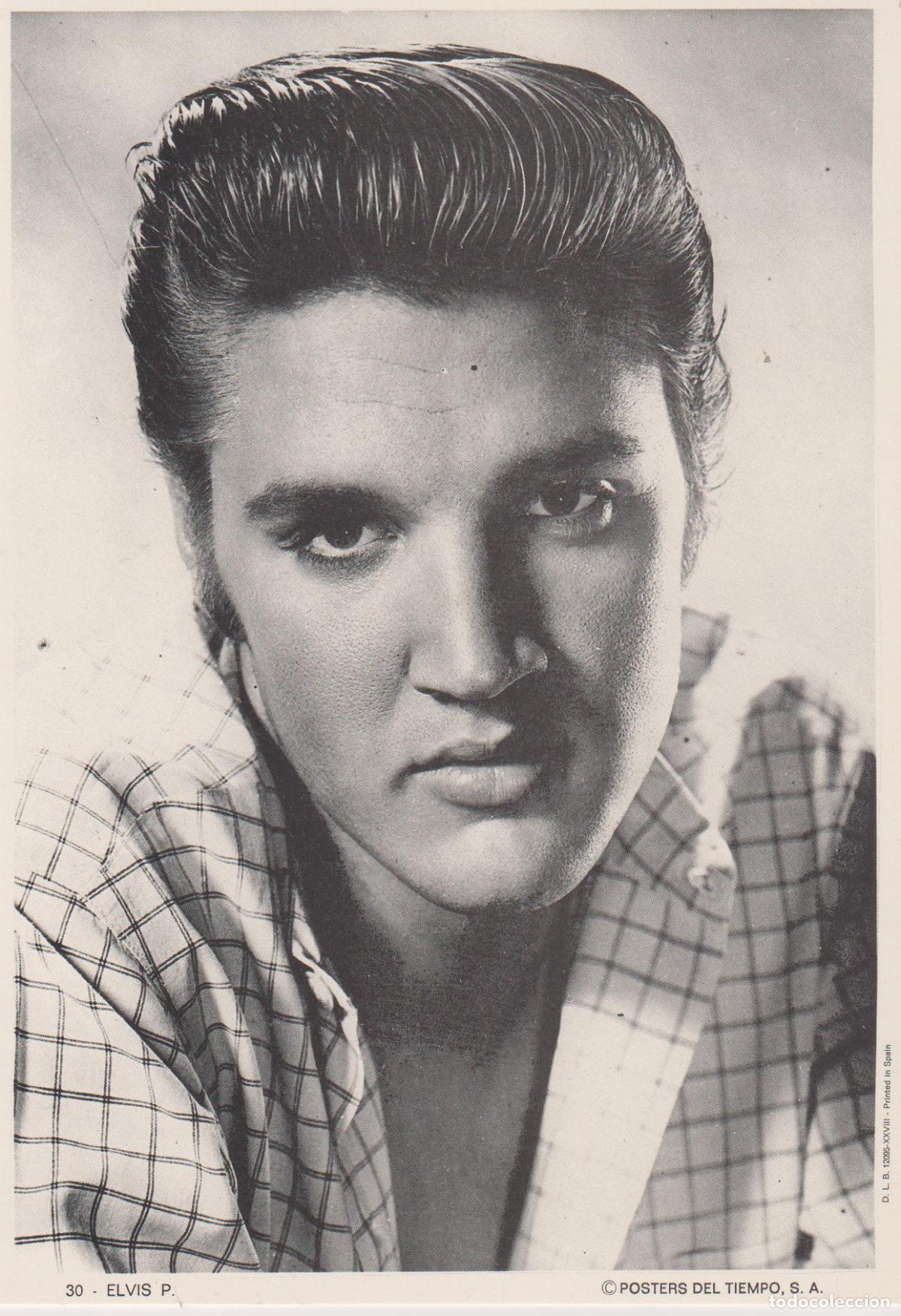 Cine: ELVIS PRESLEY - POSTERS DEL TIEMPO N&ordm;30 - DORSO EN BLANCO