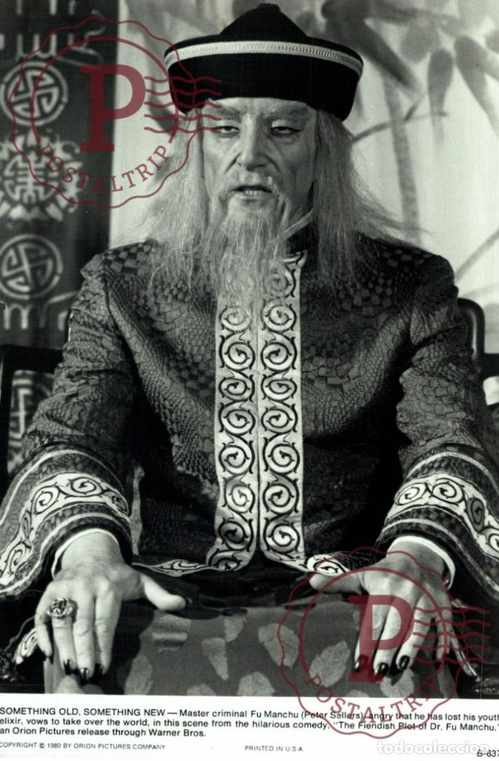 Cinema: The Fiendish Plot Of Dr. Fu Manchu Peter Sellers. CINE FILMS. ACTOR. ACTRESS +- 16X25cm