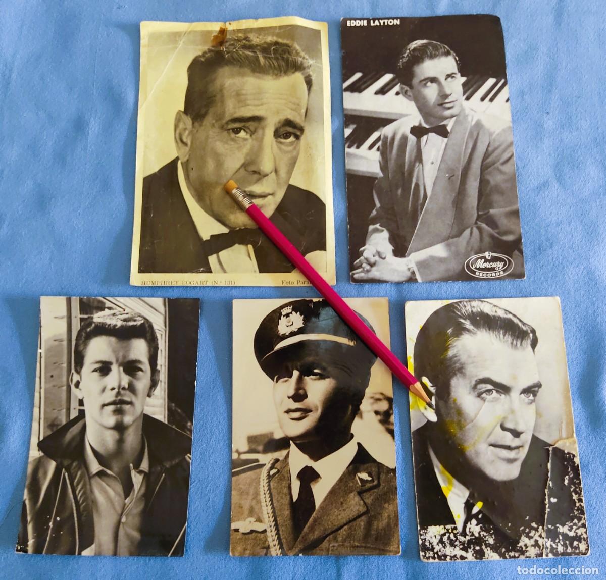 Cine: LOTE DE FOTOS Y POSTALES DE ACTORES DE LOS A&Ntilde;OS 50