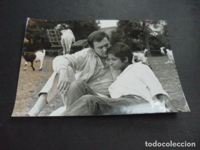 Cinema: MAURICE RONET ACTOR EN EL ULTIMO SALTO ESCENA DE PELICULA ANTIGUA FOTOGRAFIA 11 X 16 CM