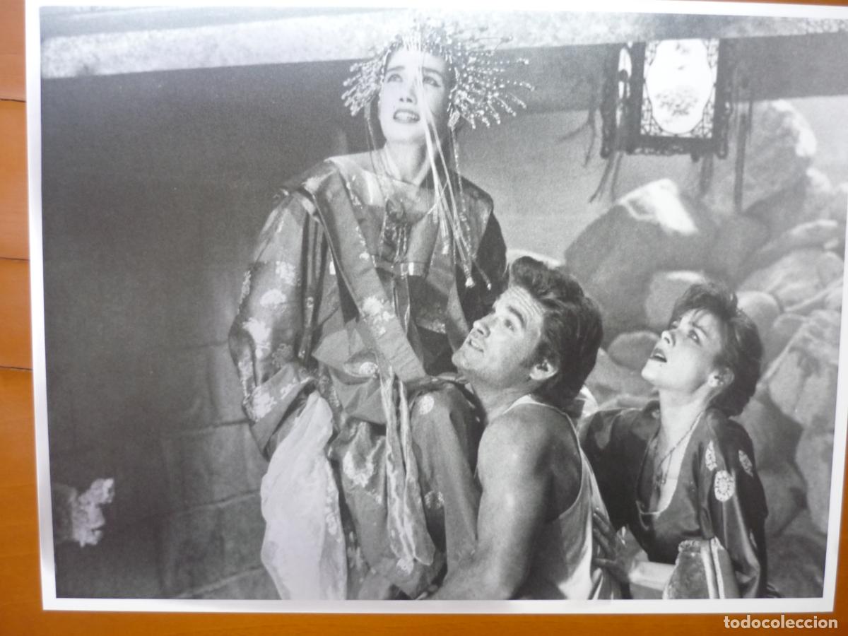 Cine: golpe en la peque&ntilde;a china - foto original b/n - kim catrall kurt russell john carpenter