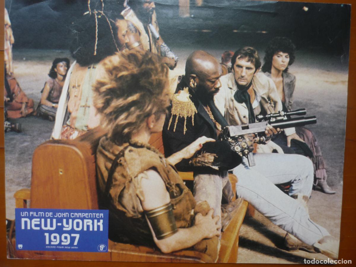 Cine: 1997: Rescate en Nueva York - fotocromo original usa color - Adrienne Barbeau john carpenter