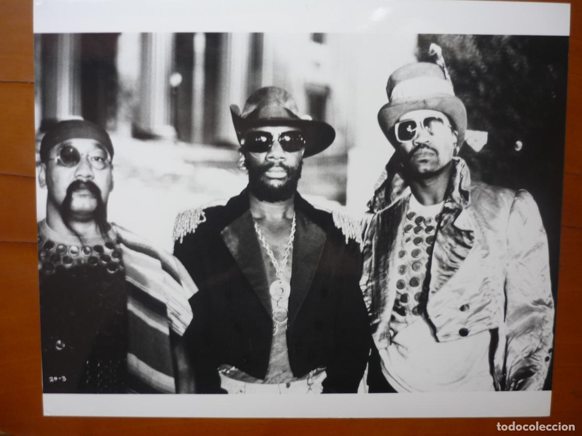 Cine: 1997: Rescate en Nueva York - foto original b/n - isaac hayes john carpenter