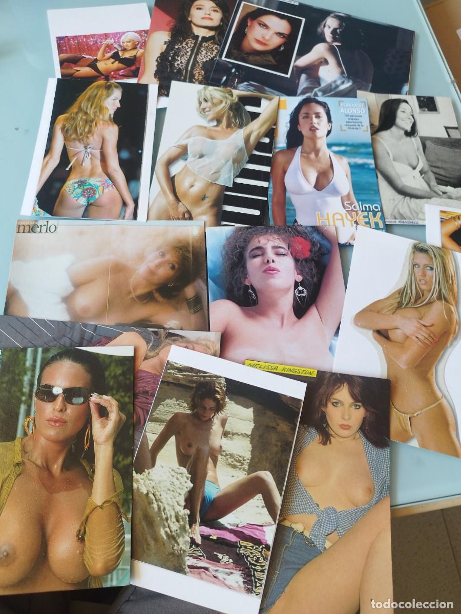 Kino: Lote de 20 recortes de prensa y revistas: Modelos y famosas a&ntilde;os 90-2000. Eroticas.