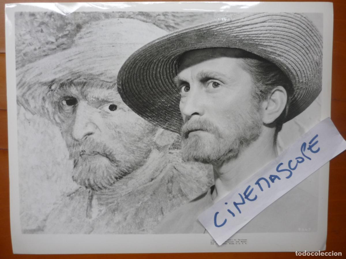 Kino: el loco del pelo rojo - foto original b/n - kirk douglas Lust for Life vincente minnelli