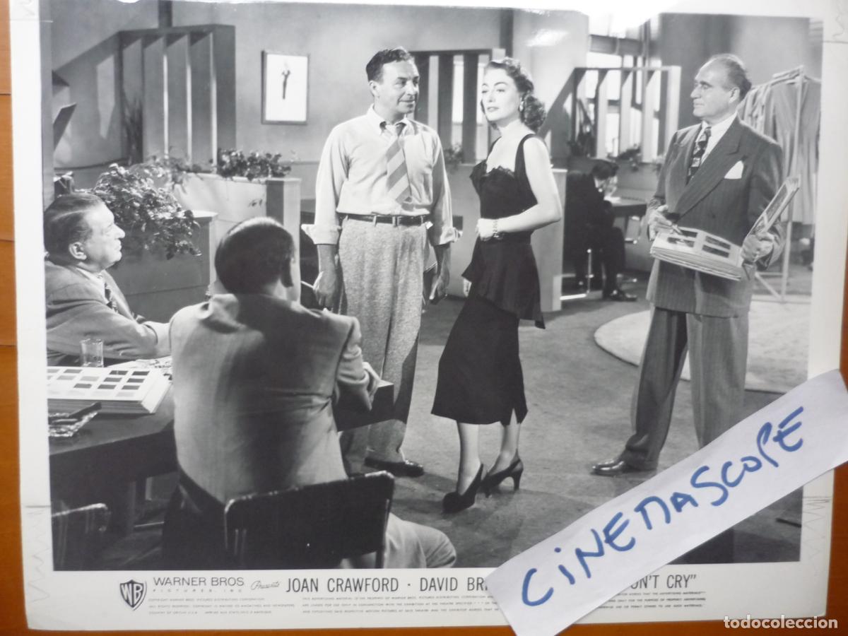 Kino: the damned don't cry - foto original b/n - joan crawford - Los condenados no lloran