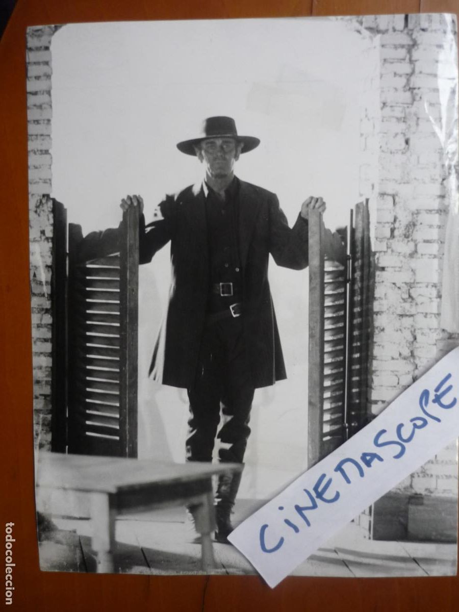 Kino: henry fonda - foto original b/n - hasta que llego su hora - sergio leone