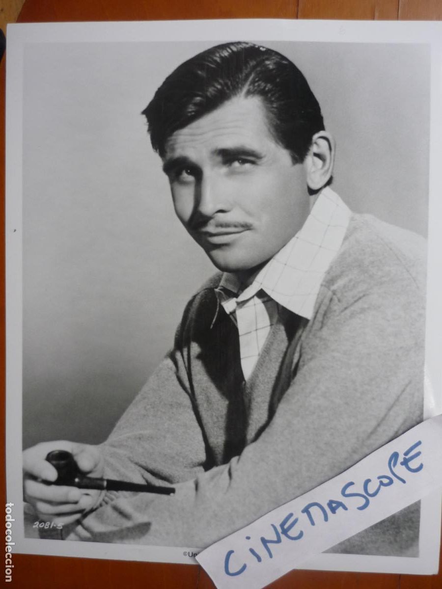Cinema: james brolin - foto original b/n - gable and lombard Los &iacute;dolos tambi&eacute;n aman