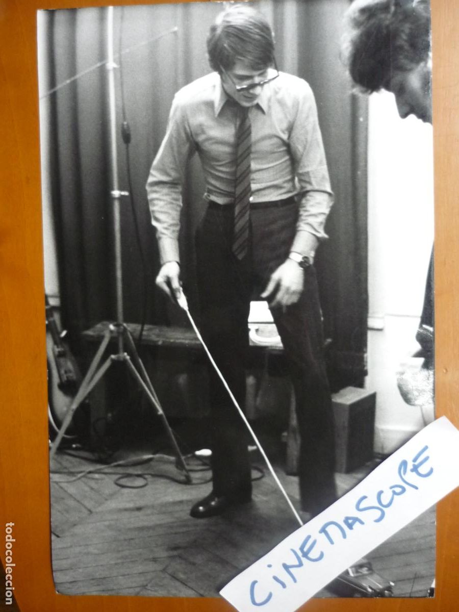 Cine: jacques dutronc - foto original b/n - actor y cantante frances