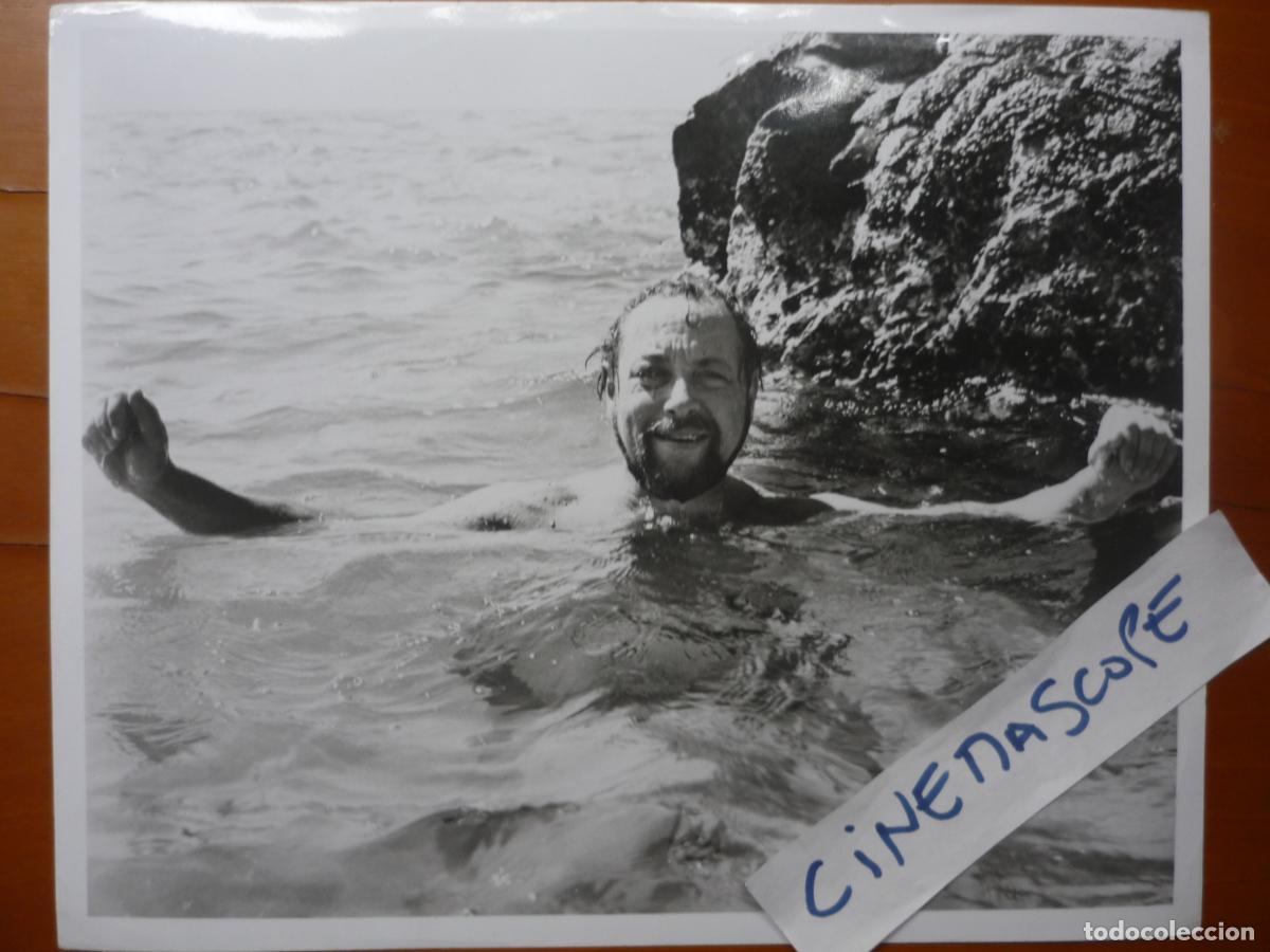 Cine: tennessee williams - foto original b/n - escritor guionista - la noche de la iguana