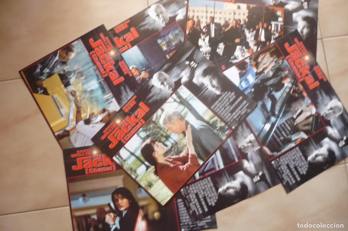 Cine: lote fotocromos the jackal .-bruce willis--7---