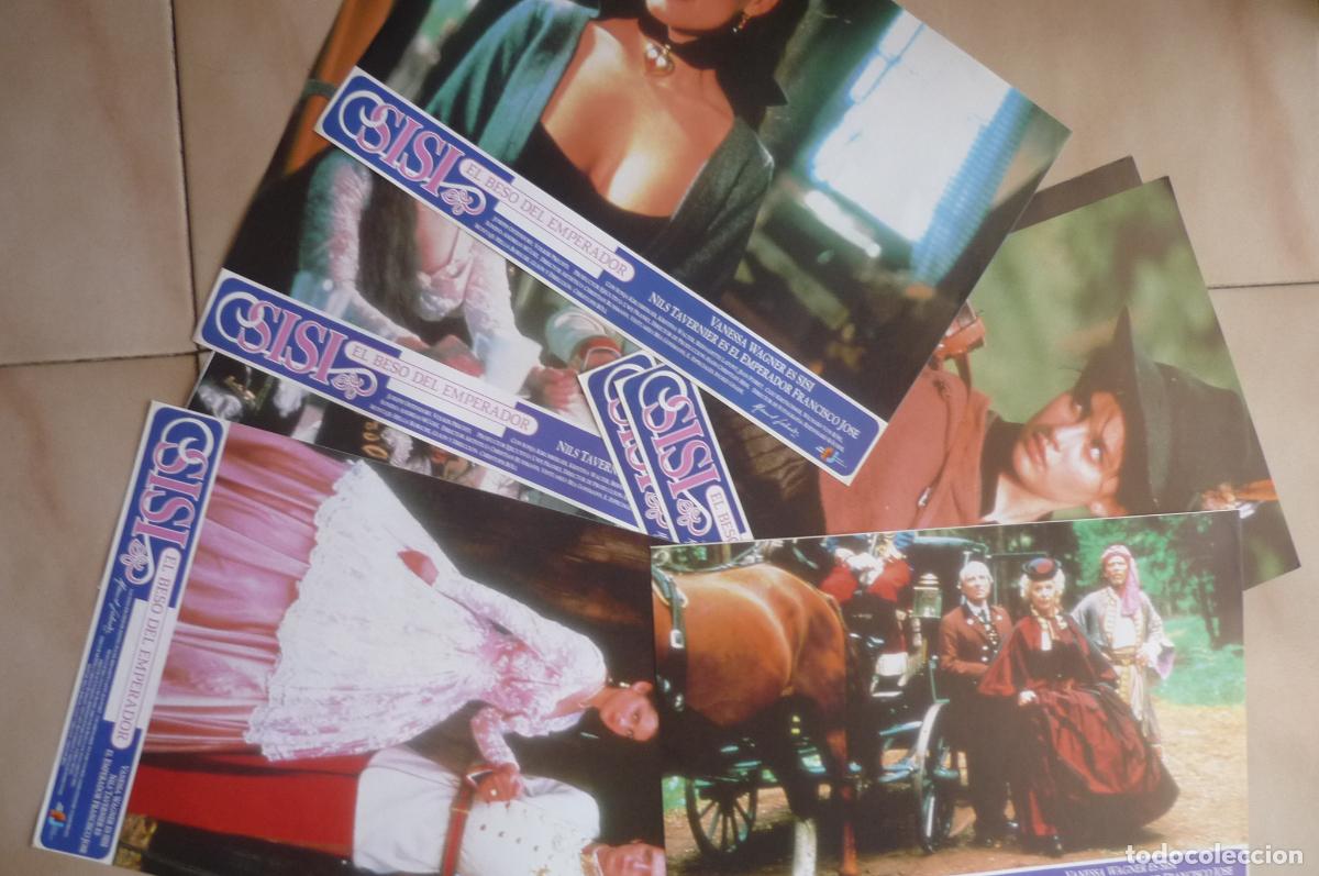Cine: lote fotocromos sisi el beso del emperador.--7--