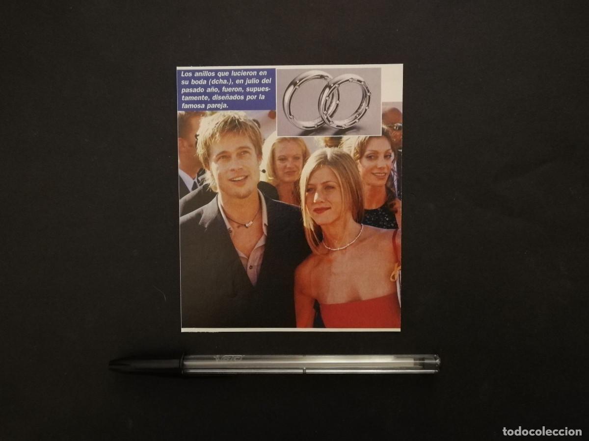 Cine: TARJETA ACARTONADA - BRAD PITT - JENNIFER ANISTON