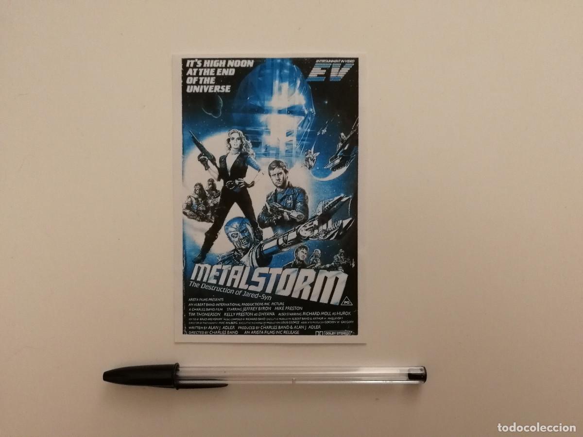 Cine: IMPRESO PAPEL -9*13- METALSTORM - CIENCIA FICCION - CHARLES BAND - TORMENTA DE METAL