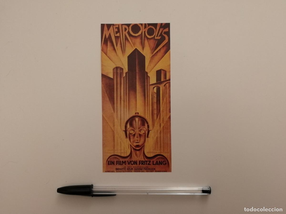 Cine: TARJETA ACARTONADA - METROPOLIS - CIENCIA FICCION - FRITZ LANG
