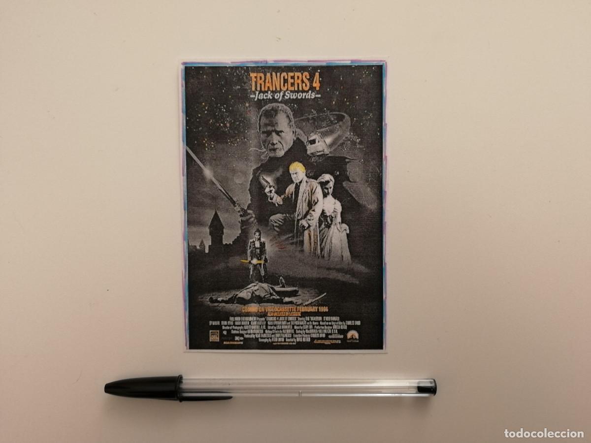 Cine: IMPRESO PAPEL -9*13- TRANCERS 4 - CIENCIA FICCION - CHARLES BAND - FULLMOON