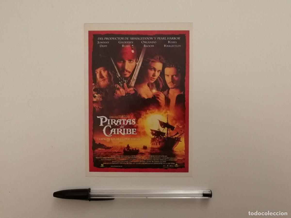 Cine: FICHA COLECCIONABLE -10*15- PIRATAS DEL CARIBE - JOHNNY DEPP