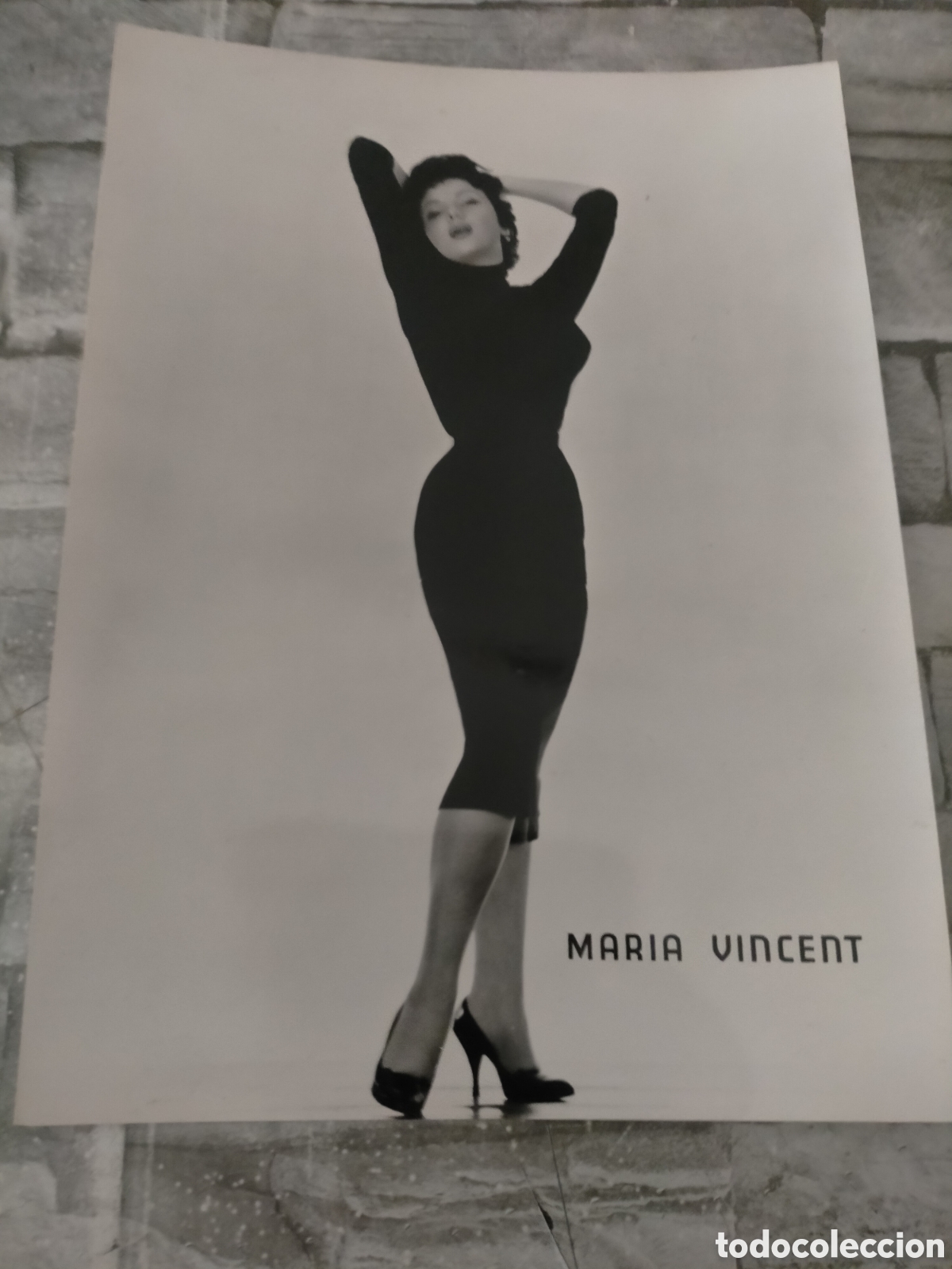 Cine: Actriz francesa Mar&iacute;a Vincent y cantante