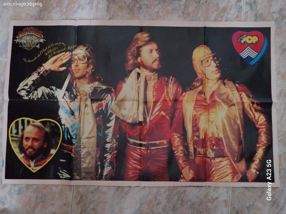 Cine: SARGENT PEPPERS BEE GEES POSTER REVISTA SUPER POP 73X44CMS ORIGINAL A&Ntilde;OS 70