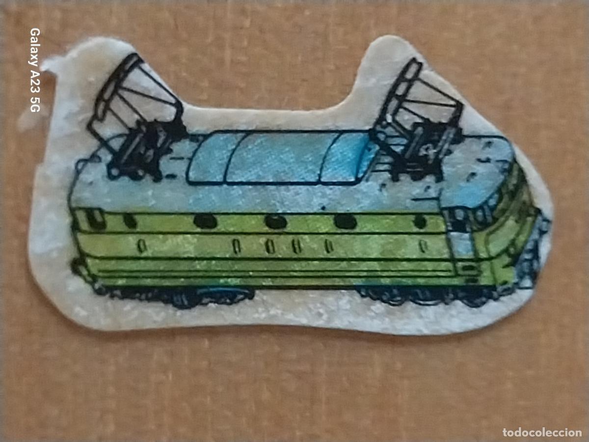Cine: BIMBO AVENTURA DEL TREN A&Ntilde;O 1975 MAQUINA ELECTRICA CROMO RECUPERADO SIN NUMERAR 2.5CMS LARGO
