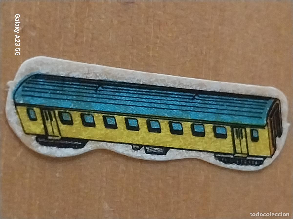Cine: BIMBO AVENTURA DEL TREN &Ntilde;O 1975 VAG&Oacute;N PASAJEROS ** CROMO RECUPERADO SIN NUMERAR 3.5CMS LARGO