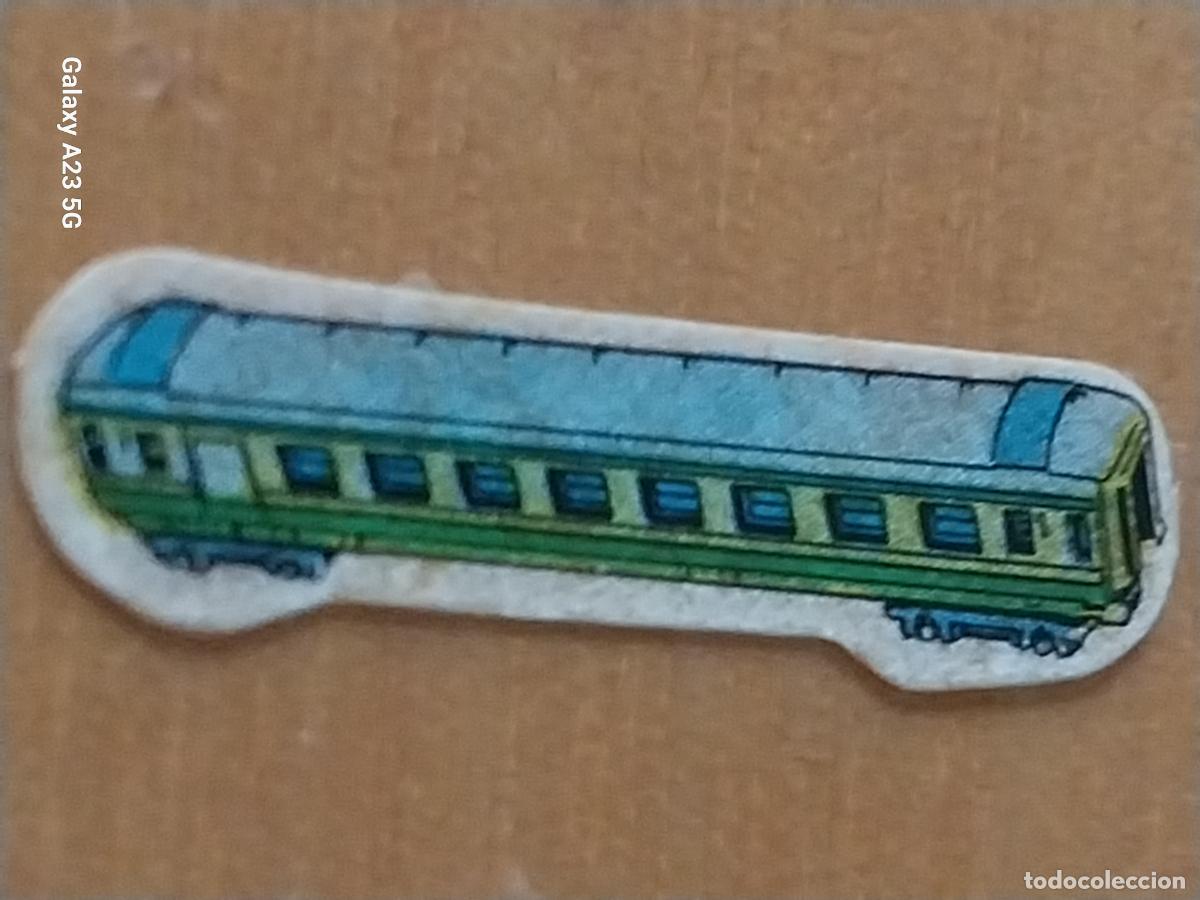 Cine: BIMBO AVENTURA DEL TREN &Ntilde;O 1975 VAG&Oacute;N PASAJEROS ** CROMO RECUPERADO SIN NUMERAR 3.2CMS LARGO