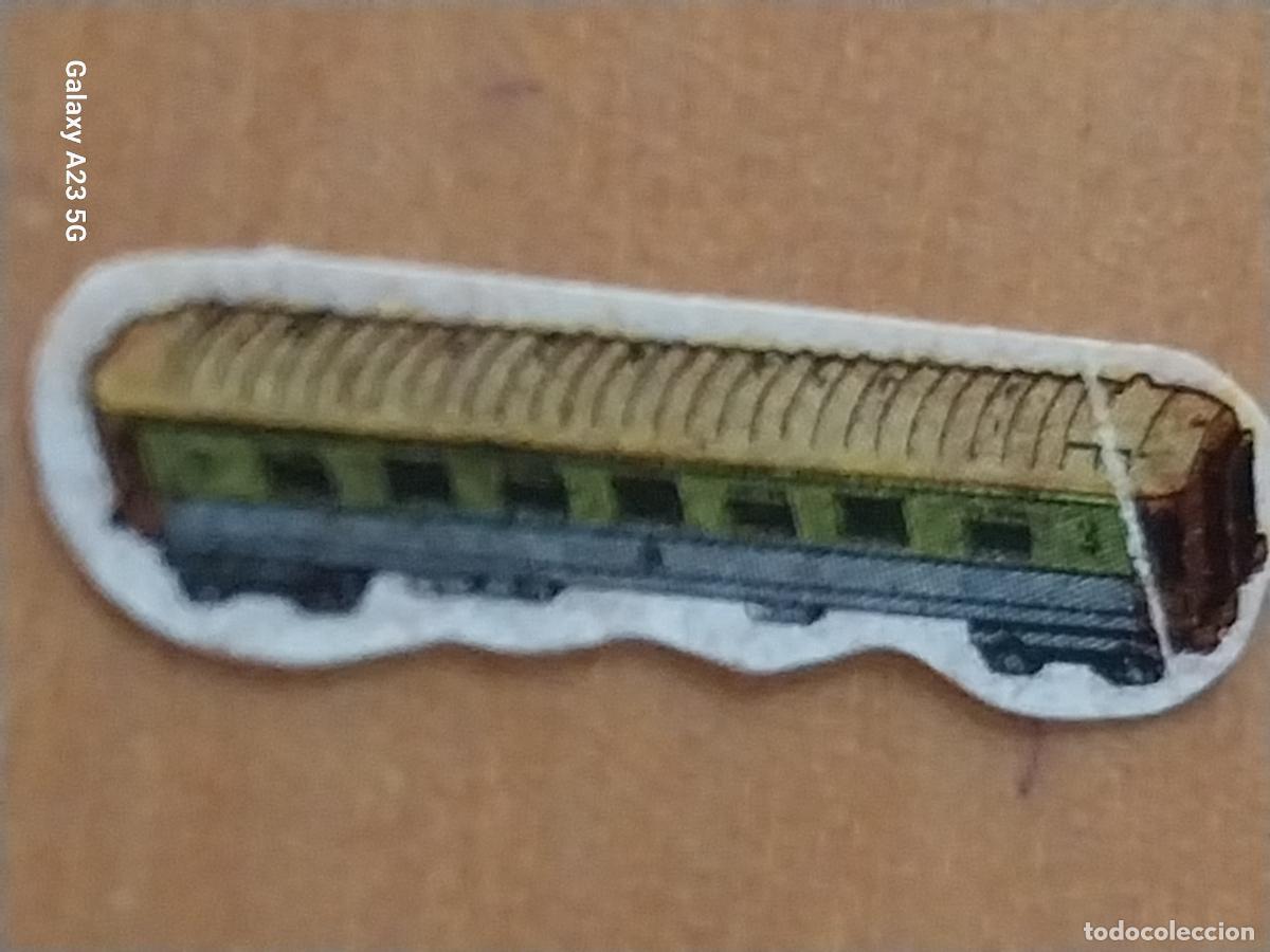 Cine: BIMBO AVENTURA DEL TREN &Ntilde;O 1975 VAG&Oacute;N PASAJEROS --- CROMO RECUPERADO SIN NUMERAR 3.2CMS LARGO
