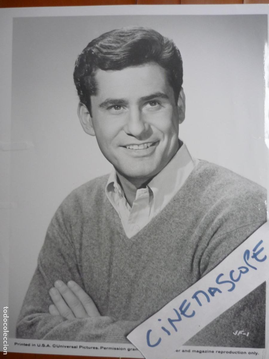 Cine: james farentino - foto original b/n - cinema actor universal pictures