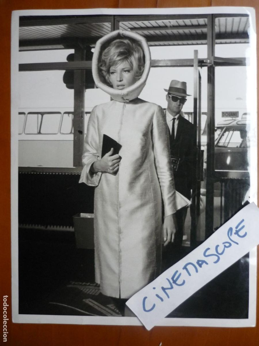 Cine: monica vitti - foto original b/n - modesty blaise