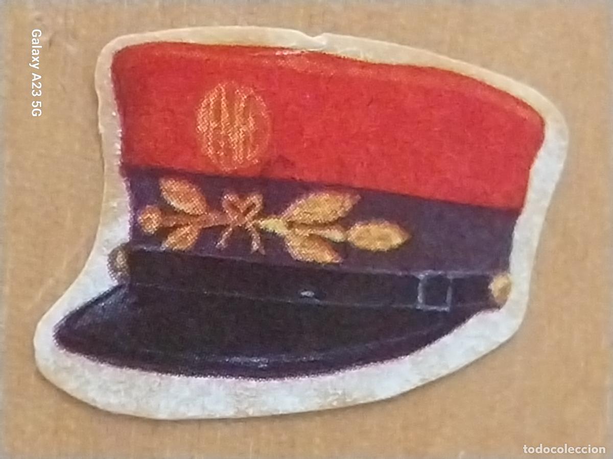 Cine: BIMBO AVENTURA DEL TREN A&Ntilde;O 1975 GORRA FACTOR CIRCULACION CROMO 19 RECUPERADO 3.5CMS