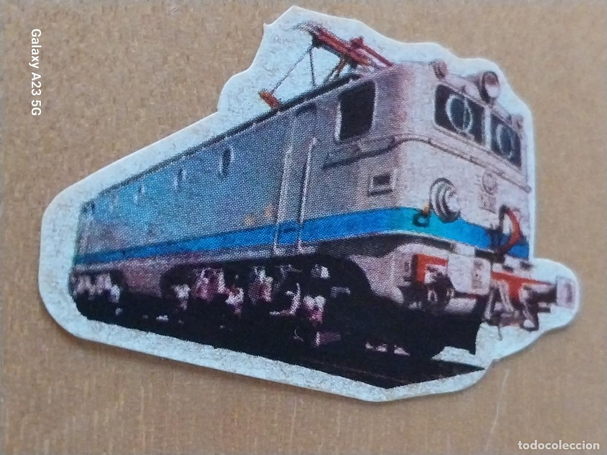 Cine: BIMBO AVENTURA DEL TREN A&Ntilde;O 1975 MAQUINA ALSTHOM CROMO 32 RECUPERADO 3.5CMS