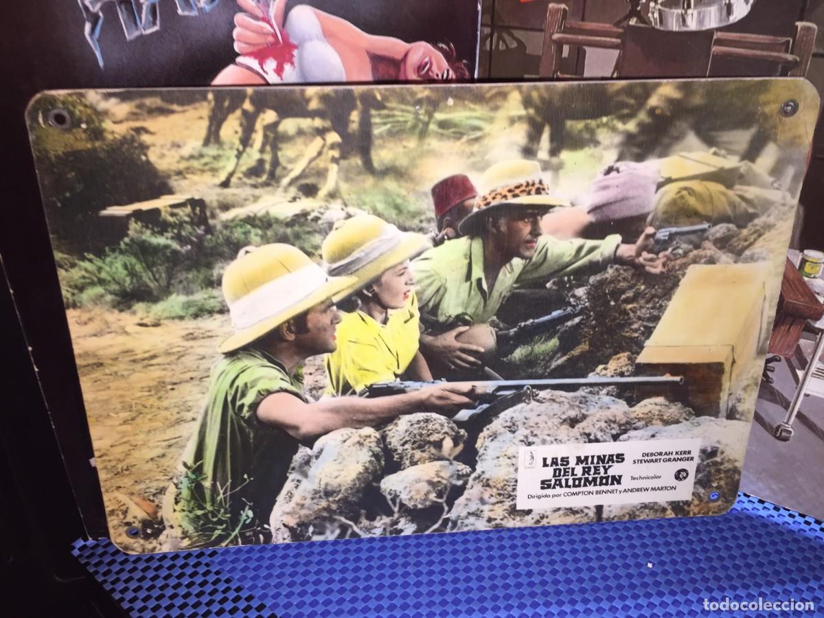 Cine: Las minas del rey salomon Foto de carton duro de cine