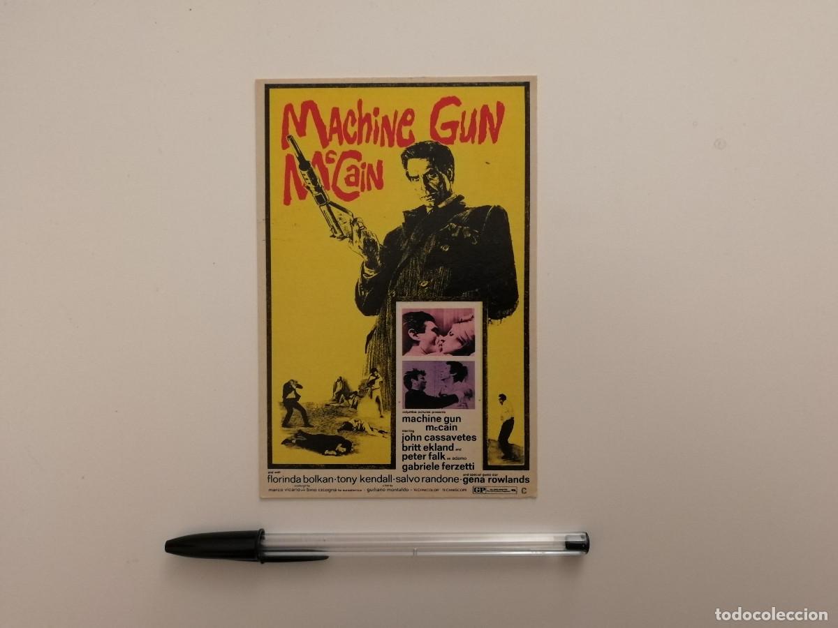 Cine: TARJETA ACARTONADA -10*15- Las Vegas 1970 - John Cassavetes - Machine Gun McCain