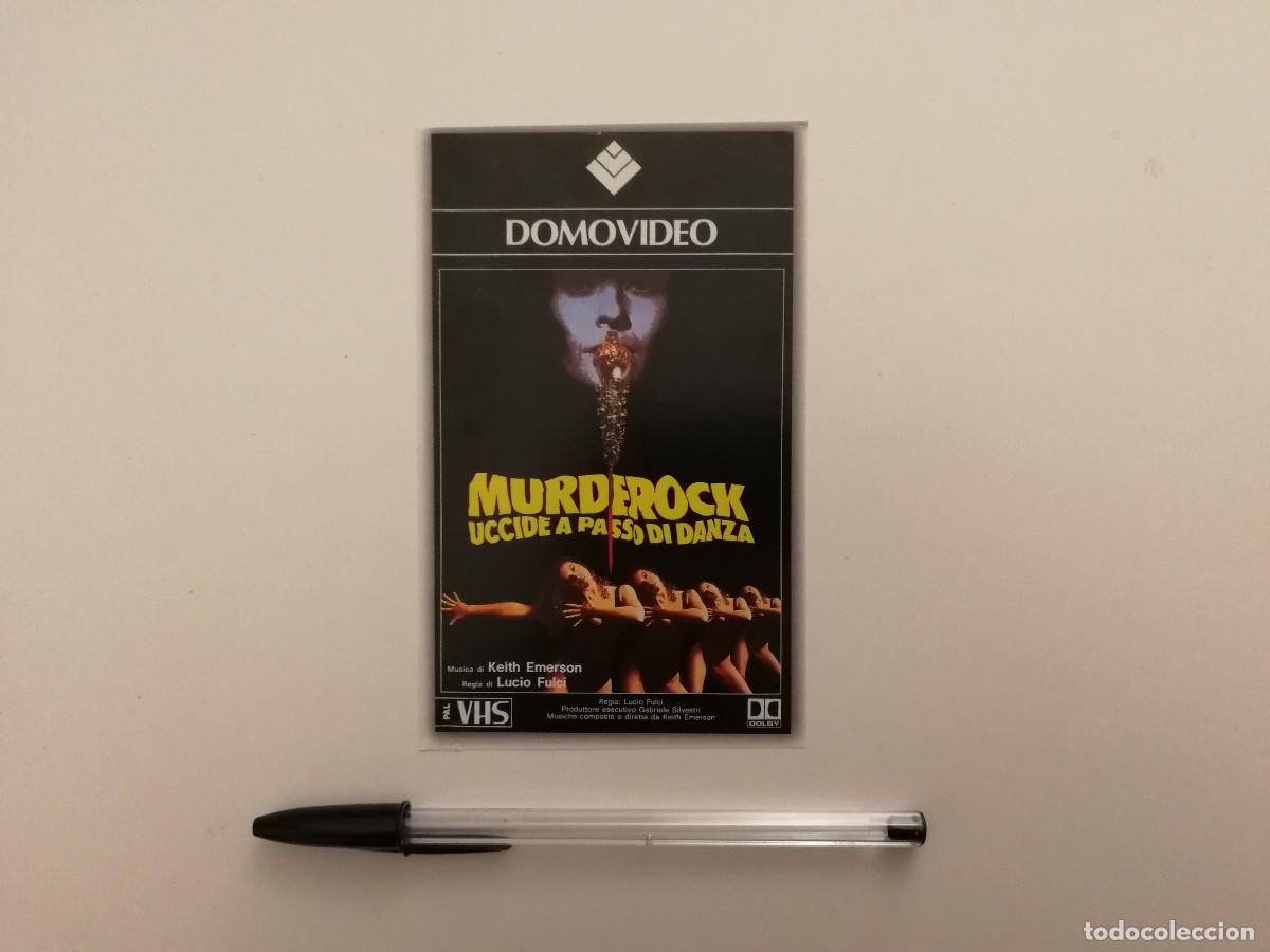 Cine: TARJETA ACARTONADA -9*13- MURDEROCK - LUCIO FULCI - TERROR - Danza mortal