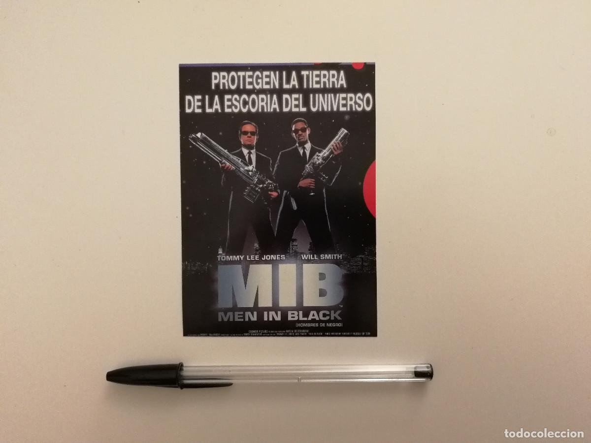 Cine: TARJETA ACARTONADA -9*13- MEN IN BLACK - WILL SMITH - CIENCIA FICCION
