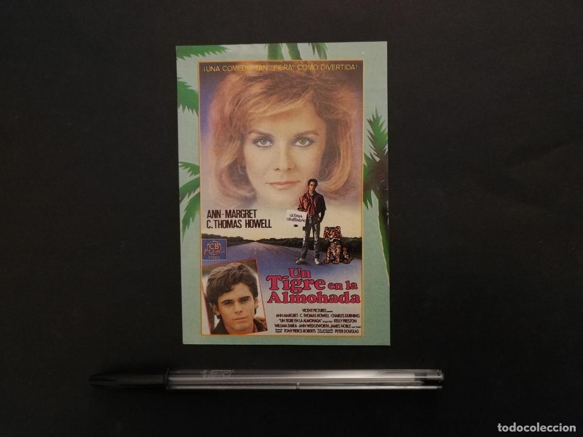 Cine: TARJETA ACARTONADA -9*13- UN TIGRE EN LA ALMOHADA - ANN MARGRET