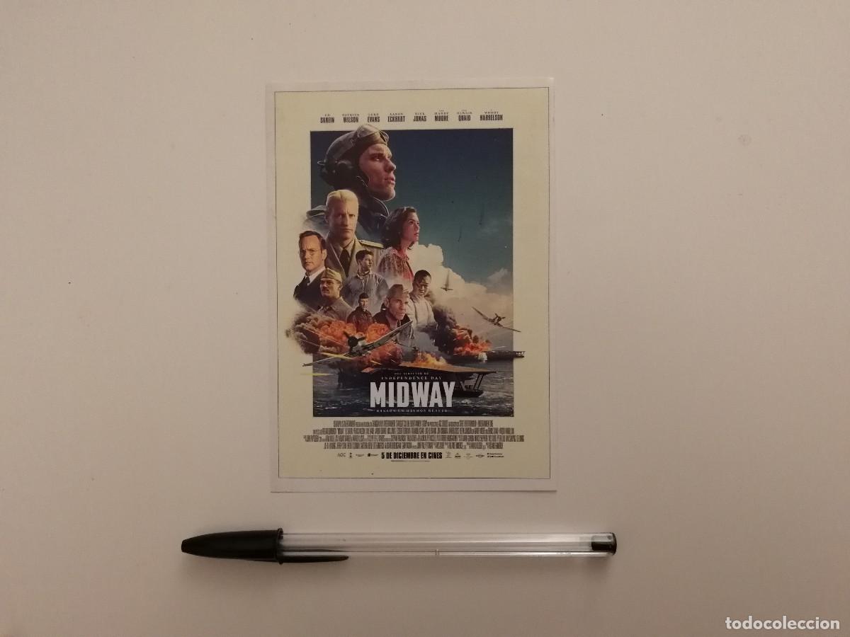Cine: FICHA COLECCIONABLE -10*15- MIDWAY - Roland Emmerich - CINE BELICO