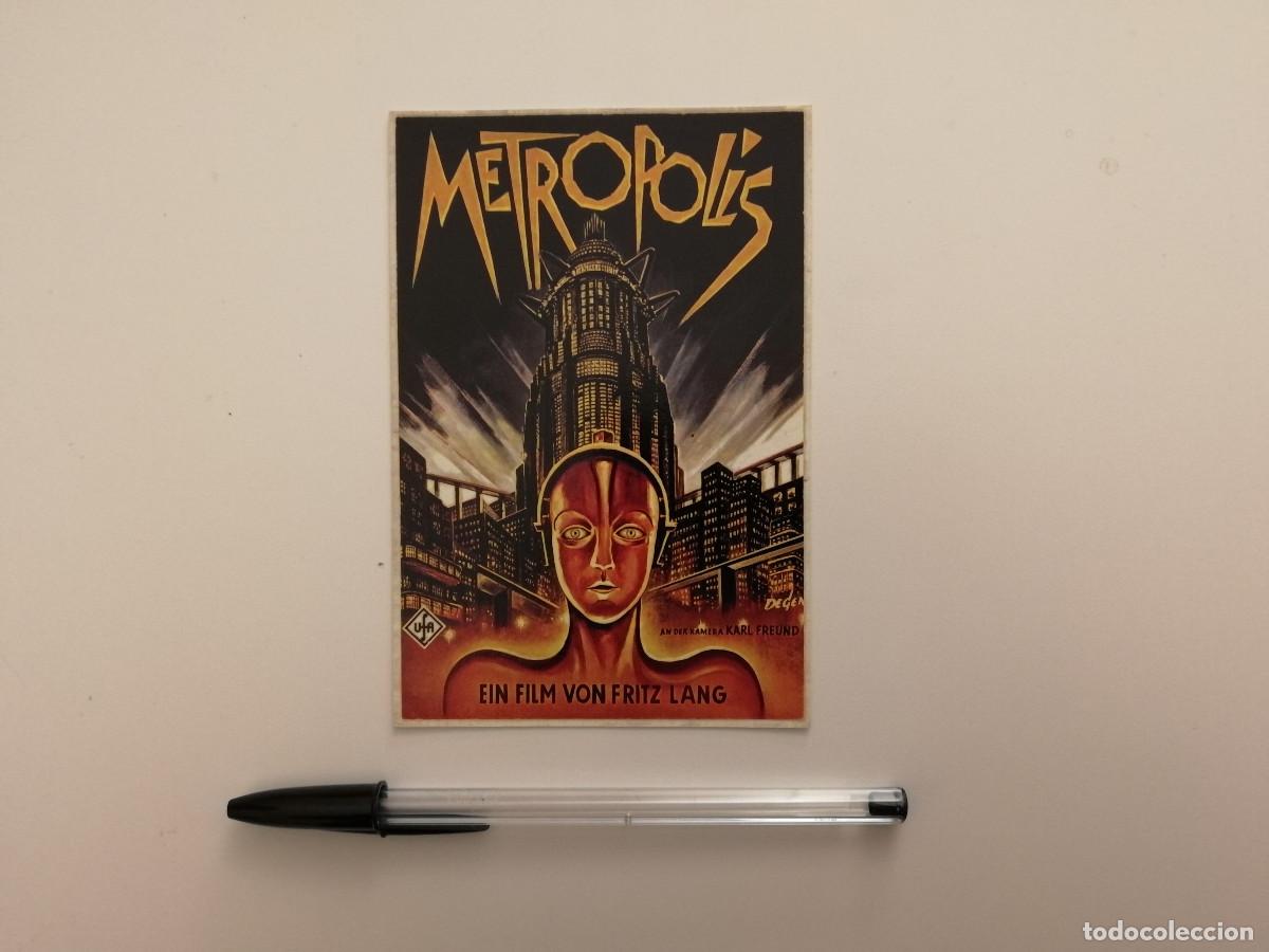 Cine: IMPRESO PAPEL -9*13- METROPOLIS - CIENCIA FICCION - FRITZ LANG