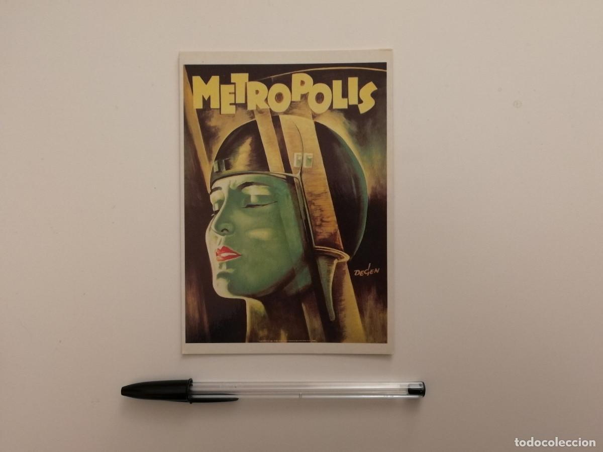 Cine: POSTAL -10*15- METROPOLIS - CIENCIA FICCION - FRITZ LANG