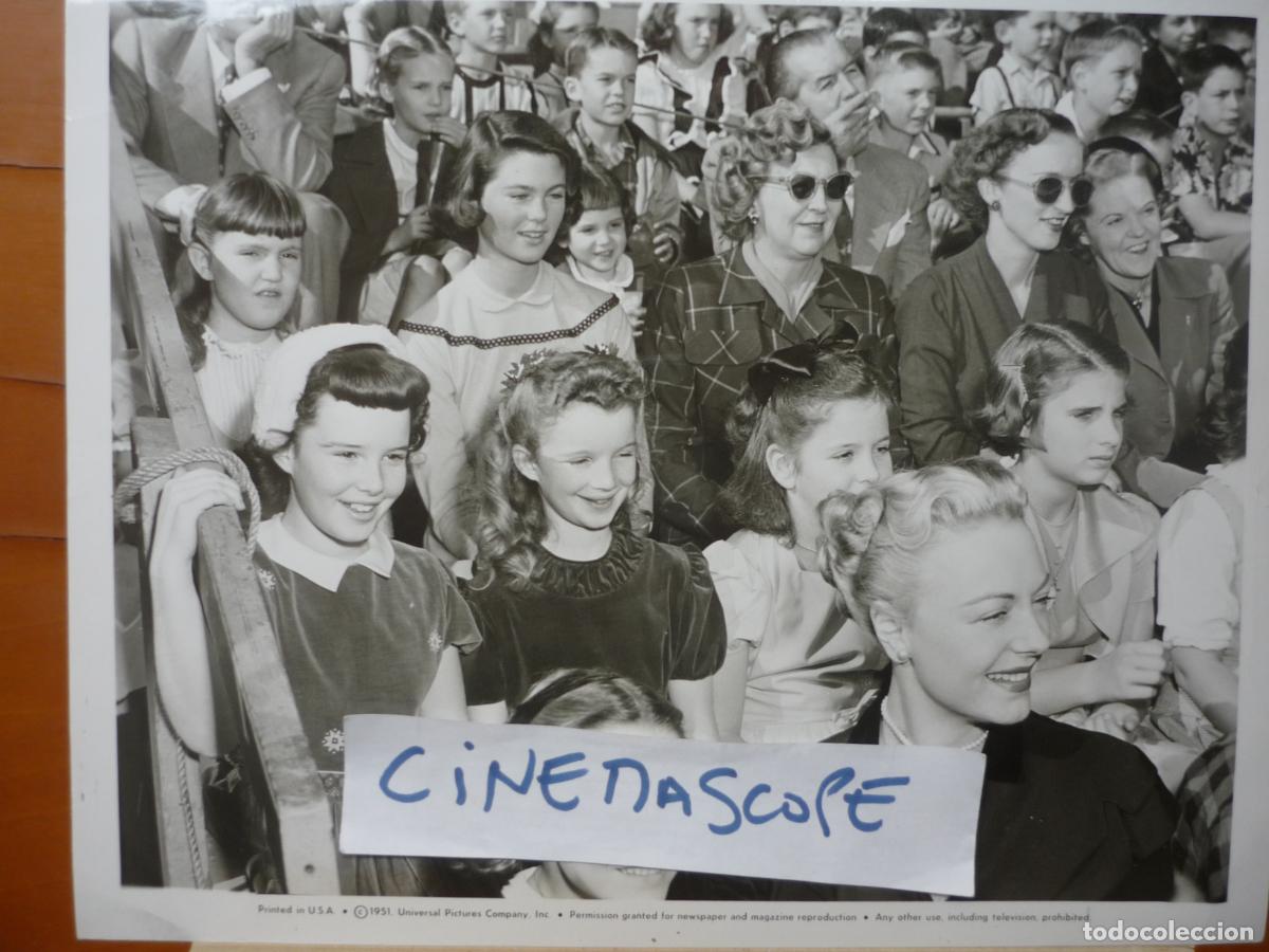 Cine: virginia field - foto original b/n - cheryl crane janine perreau en el circo - foto curiosa