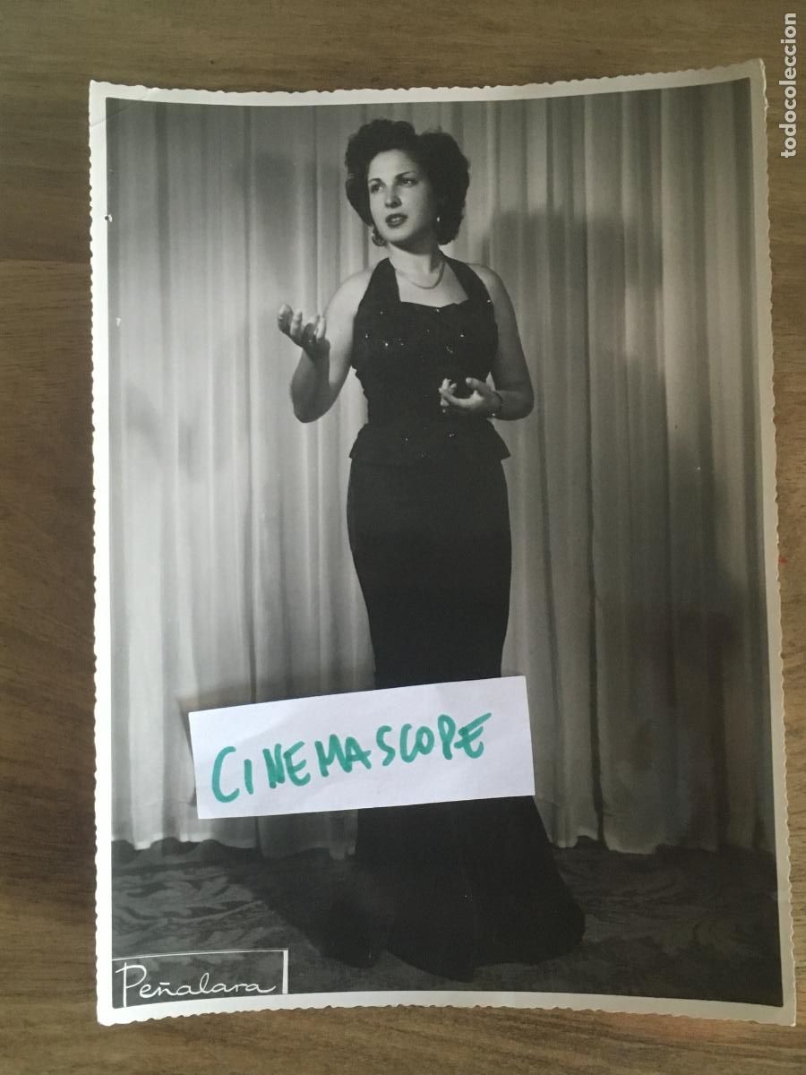 Cine: salome vives artista actriz bailarina foto original antigua fotografo pe&ntilde;alara madrid